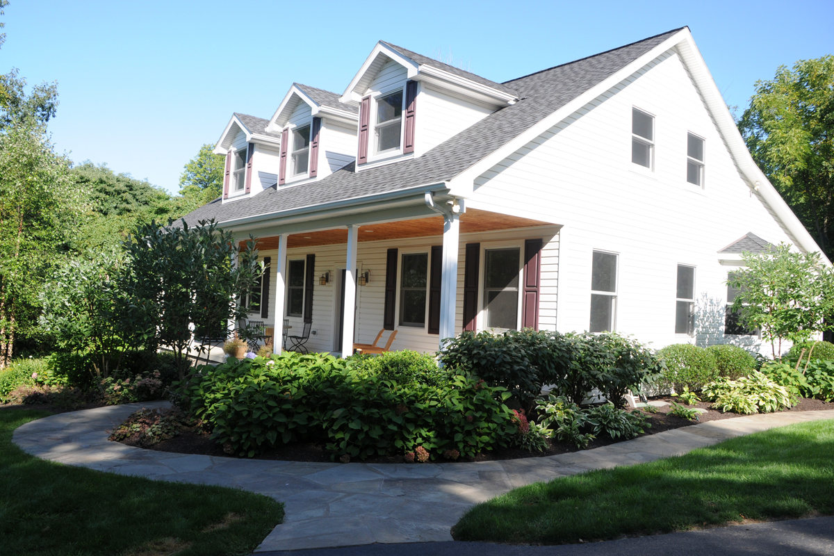 House with landscape