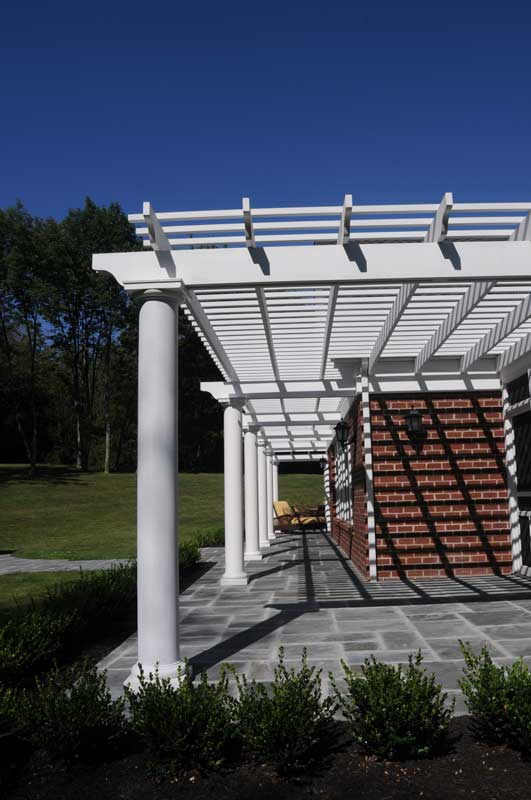 Outdoor kitchen, pool, and retreat