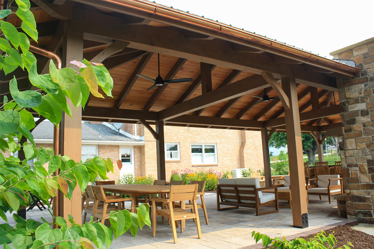 rustic-retreat with living space visible