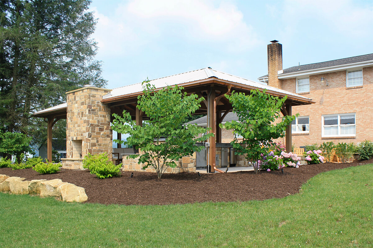 rustic-retreat outside around landscape