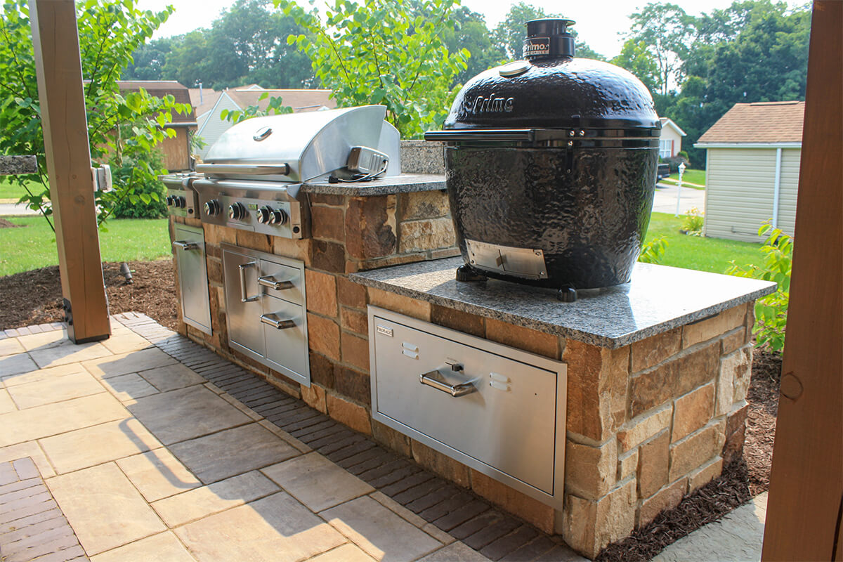 grill - outdoor kitchen